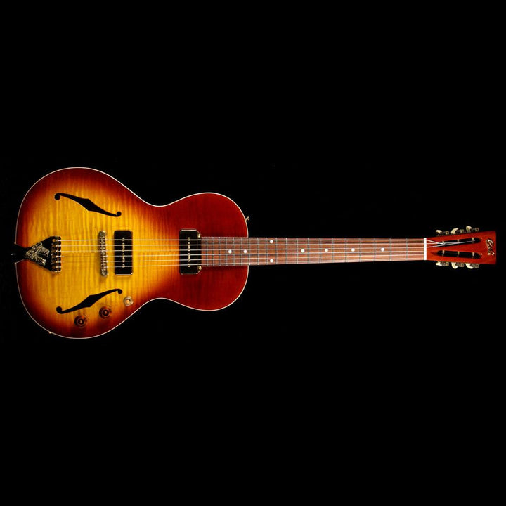 B&G Guitars Little Sister Electric Guitar Tobacco Burst