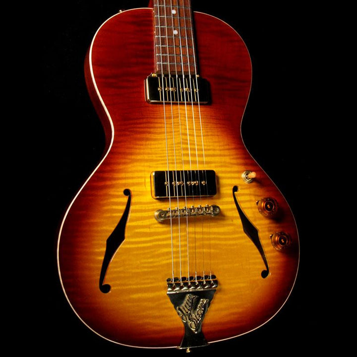 B&G Guitars Little Sister Electric Guitar Tobacco Burst
