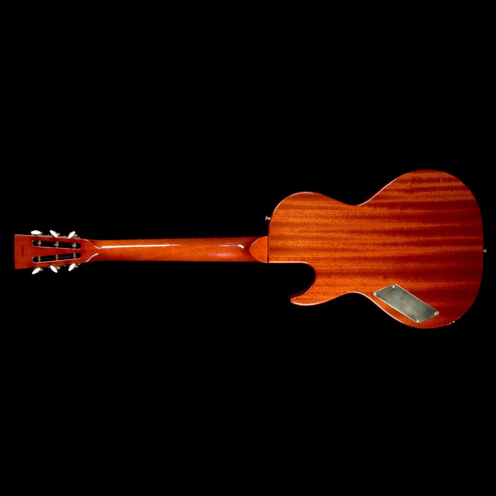 B&G s Little Sister Private Build Brazilian Rosewood Fretboard Cherry Burst — 3