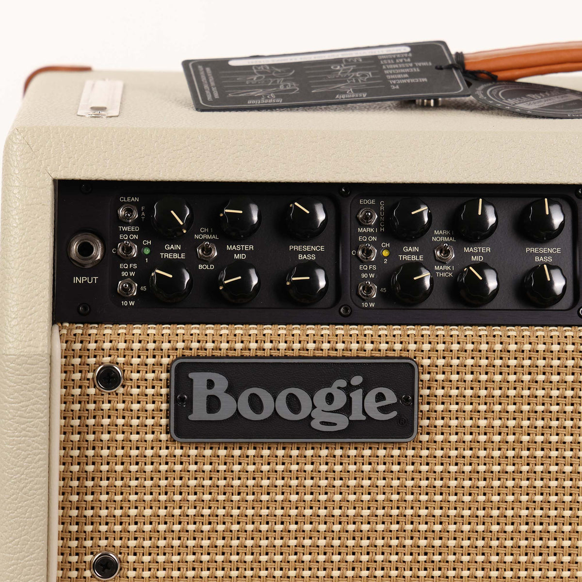 Mesa Boogie Mark V Guitar Amplifier Head White Used — 3