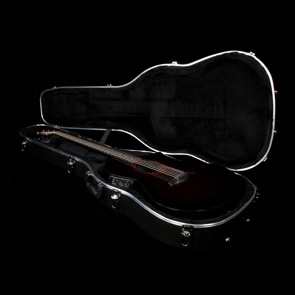 Composite Acoustics The GX ELE Narrow Neck Acoustic Guitar Wine Red — 5