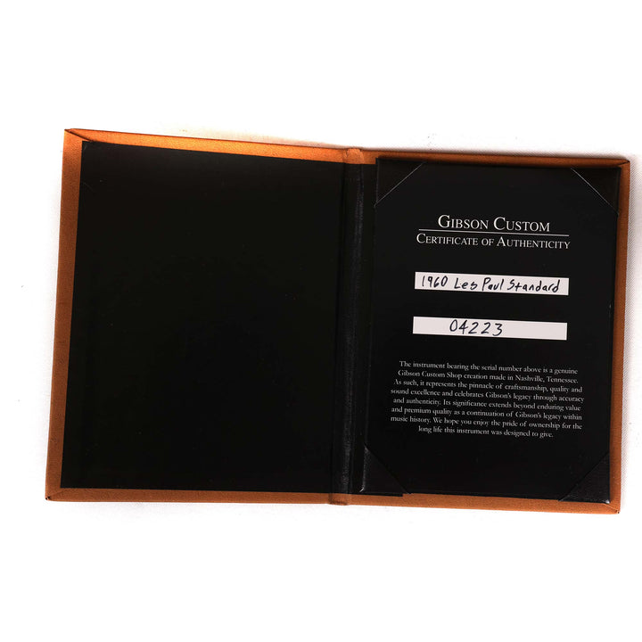 Gibson Custom Shop 1960 Les Paul Standard Reissue Iced Tea Burst 2024