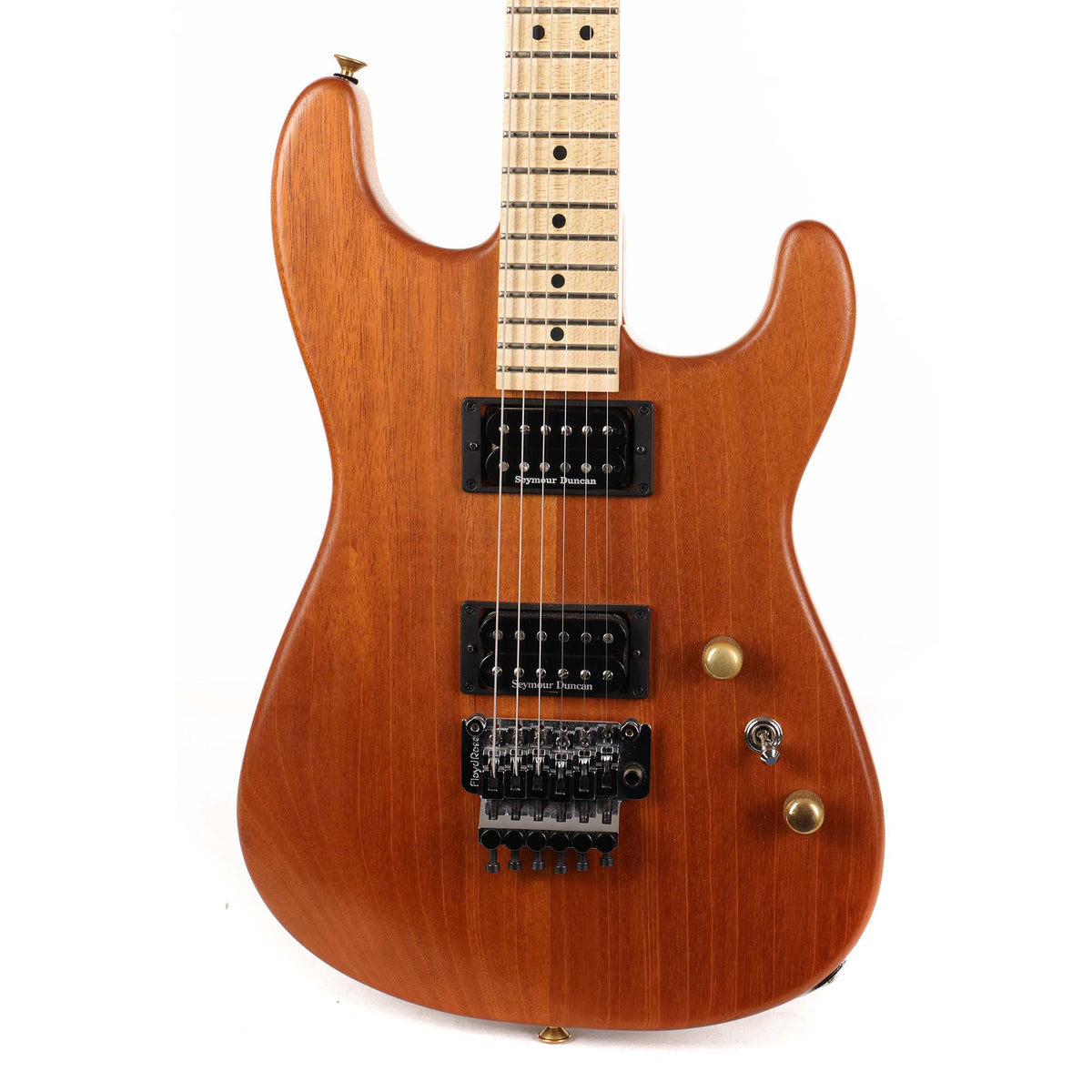 Charvel Custom Shop Natural Series San Dimas Mahogany HH FR 2013 — 1