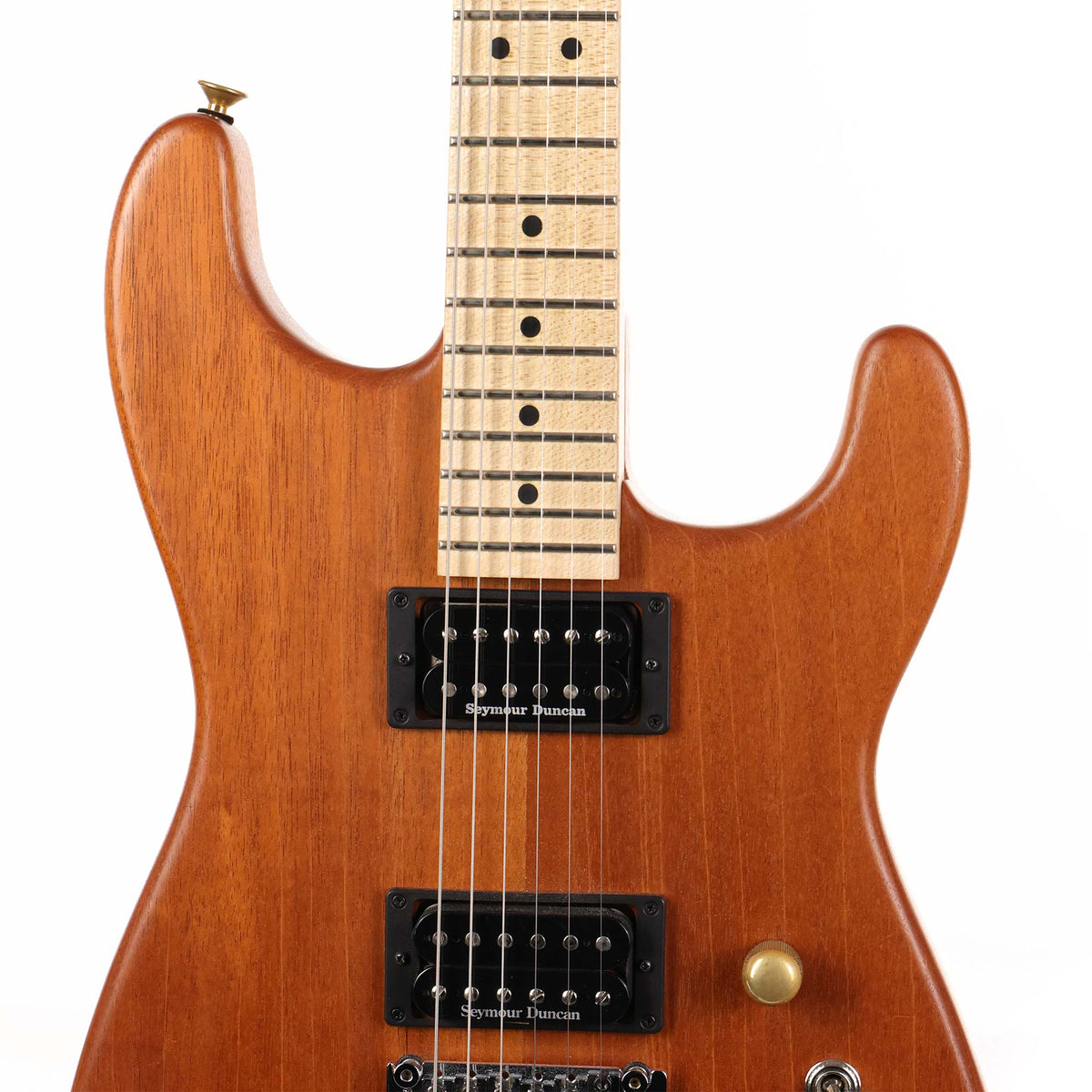 Charvel Custom Shop Natural Series San Dimas Mahogany HH FR 2013 — 4