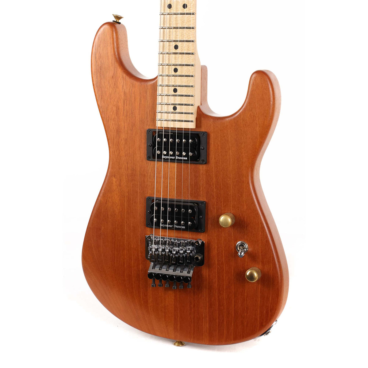 Charvel Custom Shop Natural Series San Dimas Mahogany HH FR 2013 — 5