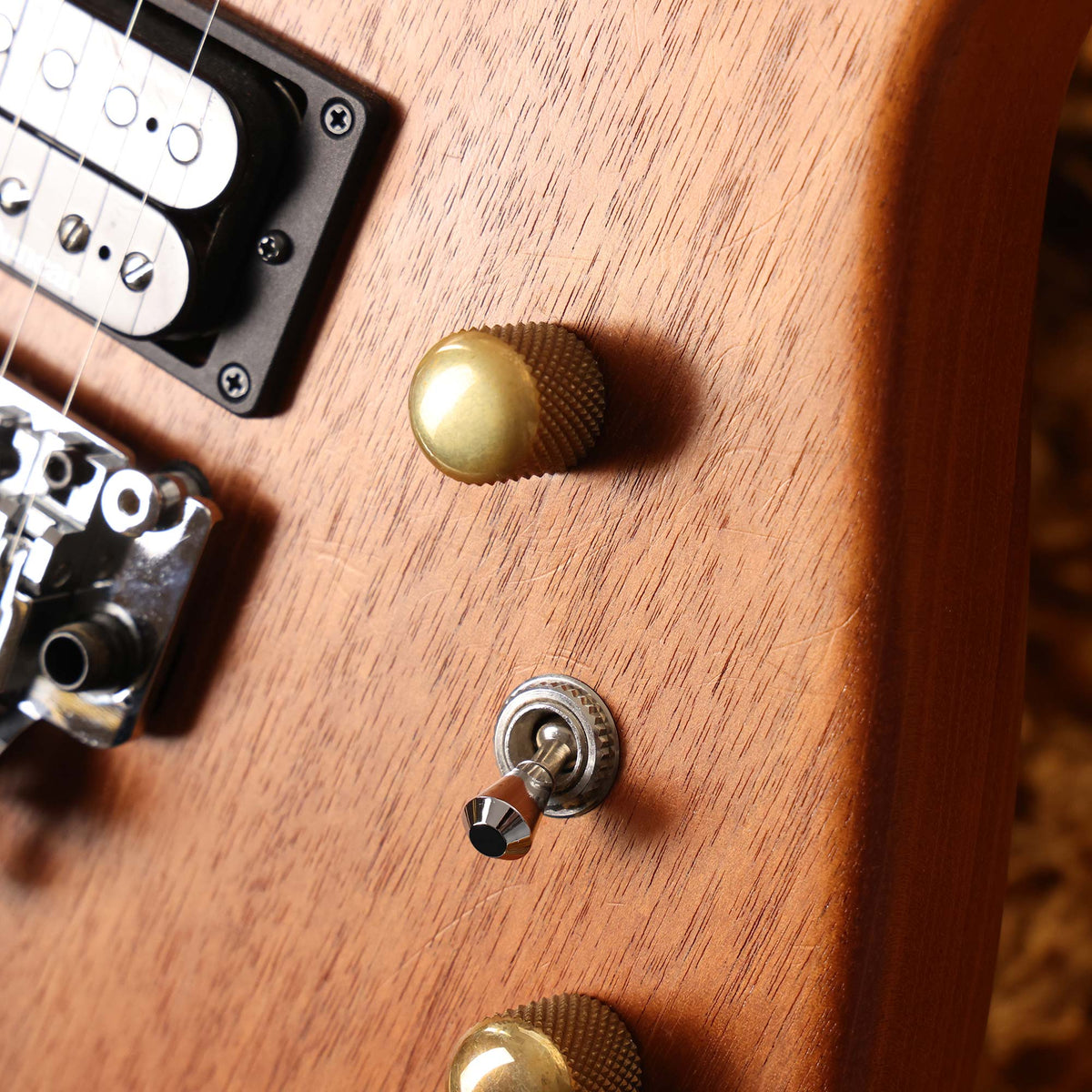 Charvel Custom Shop Natural Series San Dimas Mahogany HH FR 2013 — 9