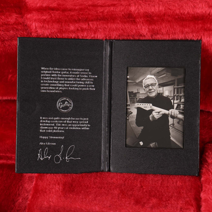 Lerxst Limelight Alex Lifeson Signature Guitar Floyd Rose Tremolo 2024