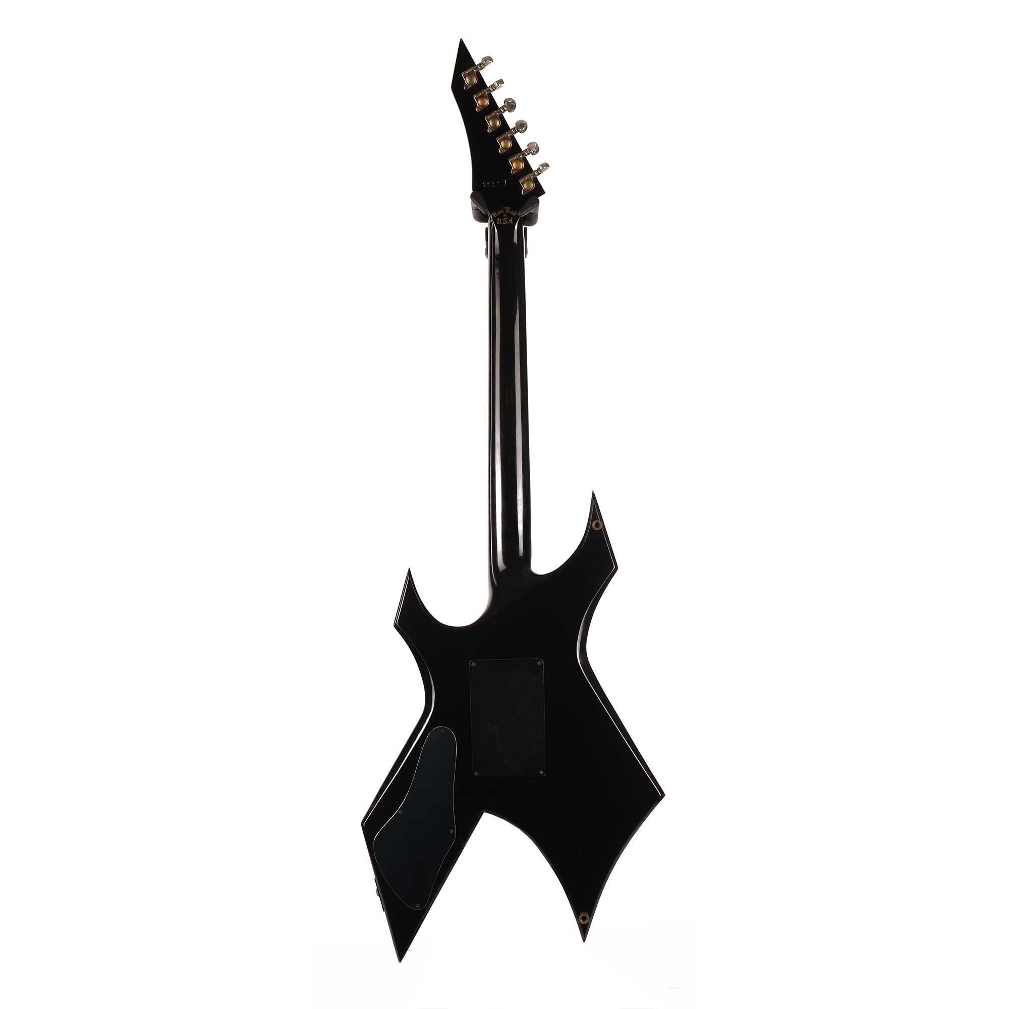 1986 B.C. Rich Warlock Black | The Music Zoo