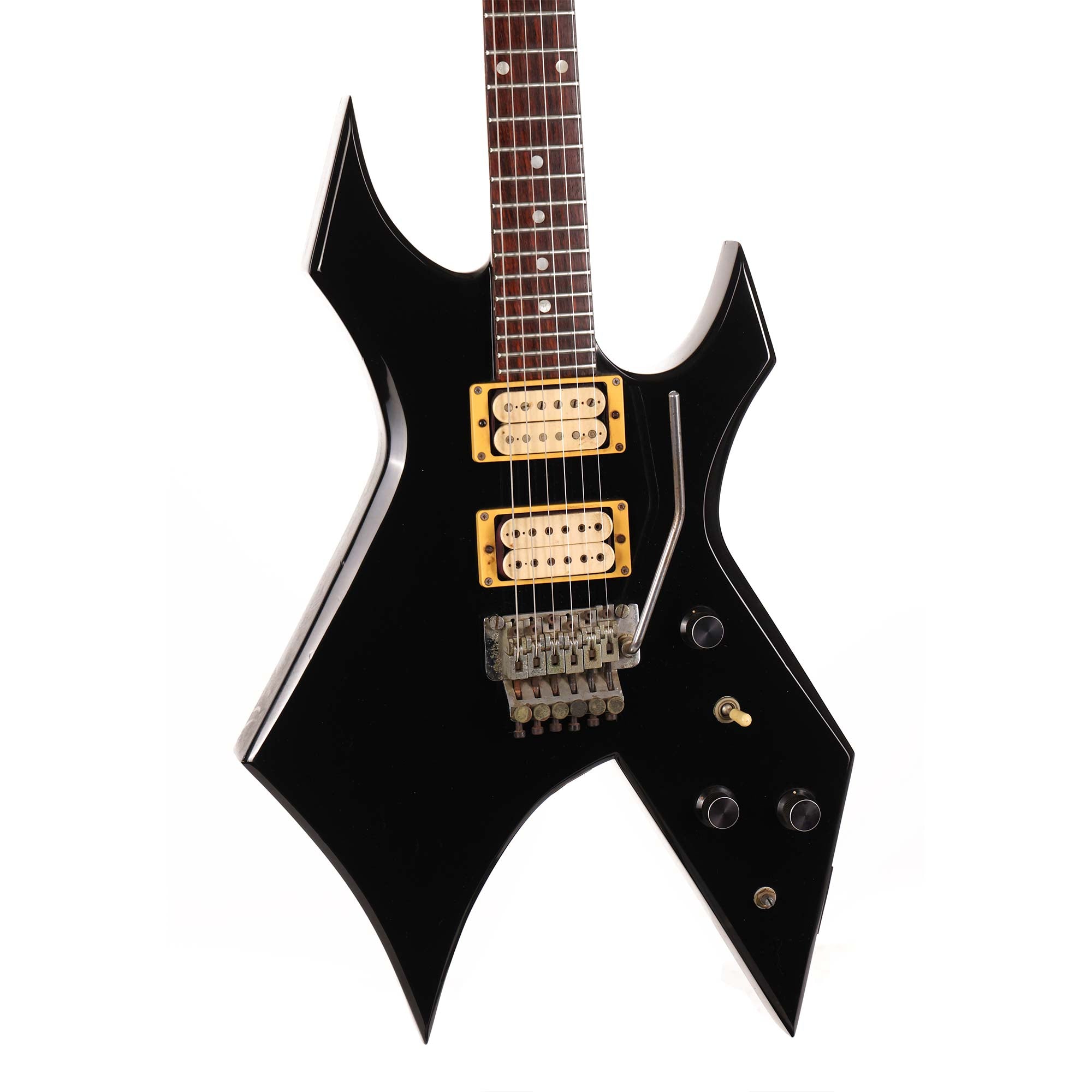 1986 B.C. Rich Warlock Black | The Music Zoo