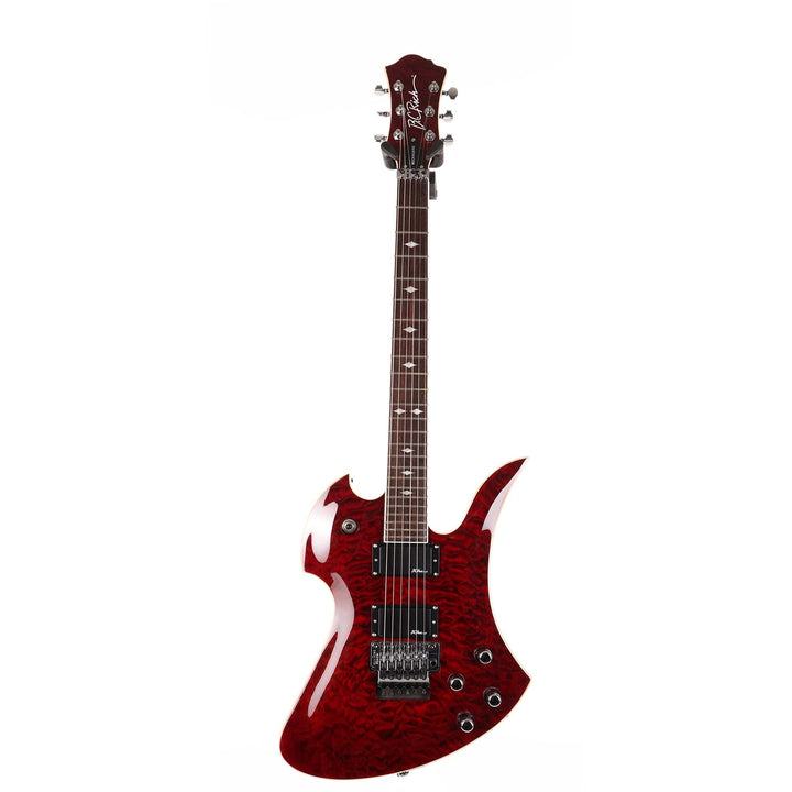 B.C. Rich Mockingbird Pro X Trans Red Quilt 2013