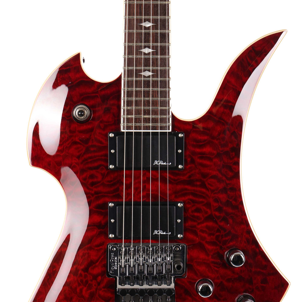 B.C. Rich Mockingbird Pro X Trans Red Quilt 2013 | The Music Zoo