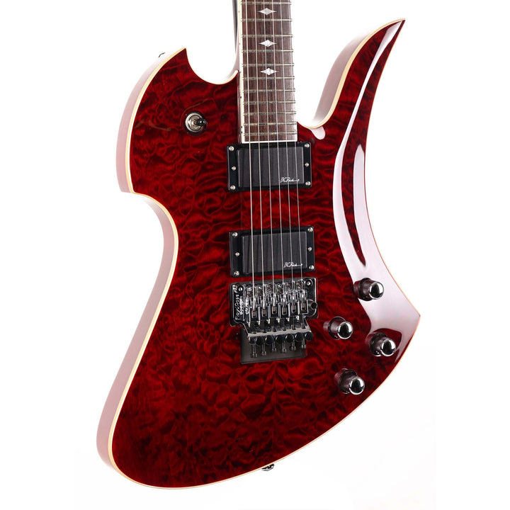 B.C. Rich Mockingbird Pro X Trans Red Quilt 2013