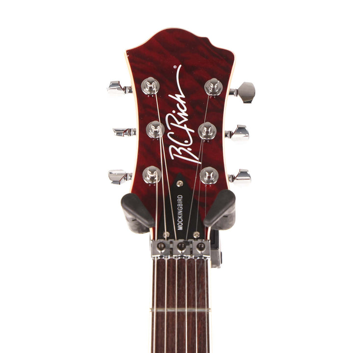 B.C. Rich Mockingbird Pro X Trans Red Quilt 2013