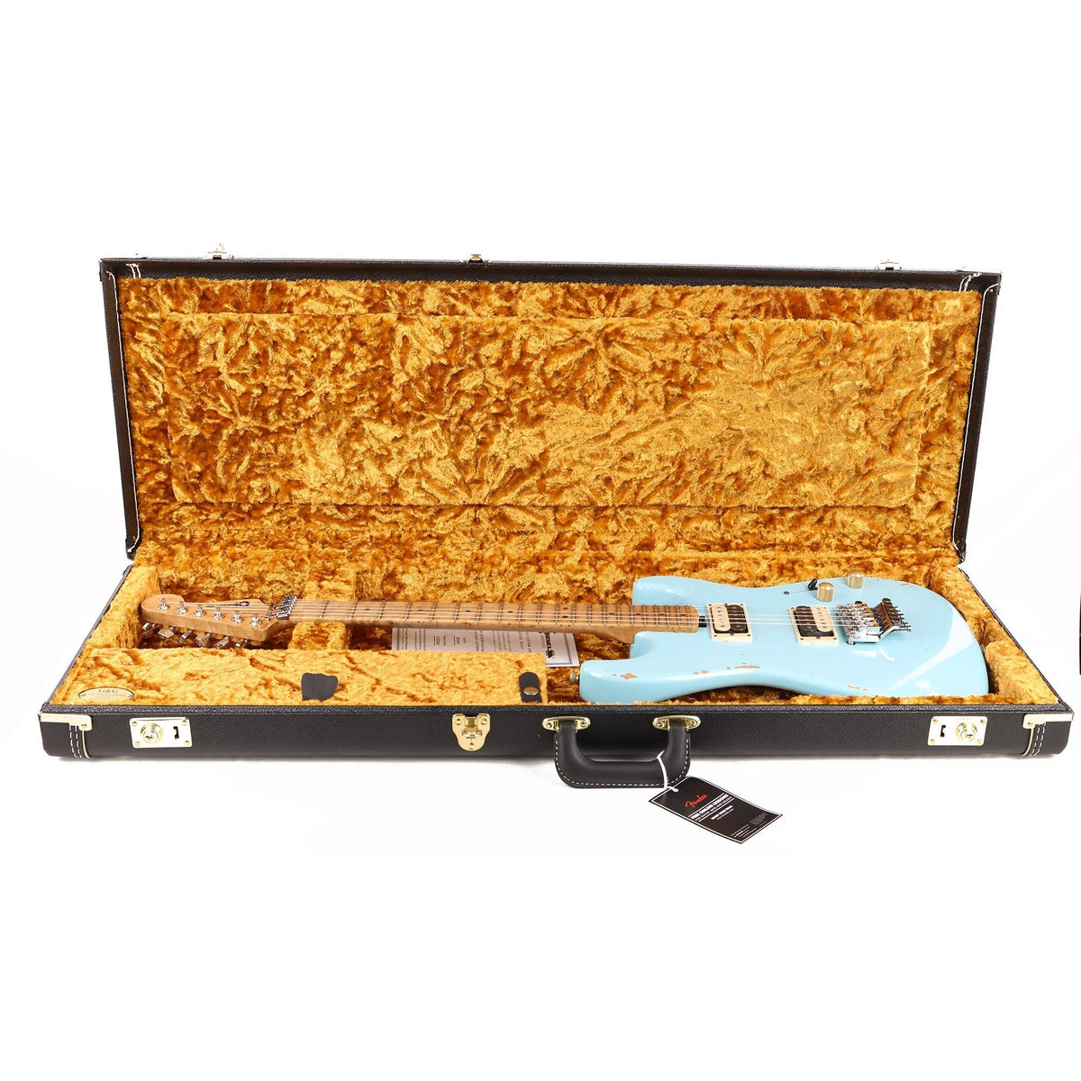 Charvel Custom Shop San Dimas Nitro Aged Daphne Blue — 12