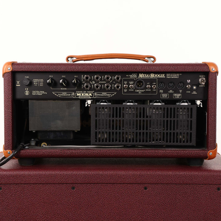 Mesa Boogie JP-2C John Petrucci Signature Head Burgundy with Matching 2x12 Local Pickup Only