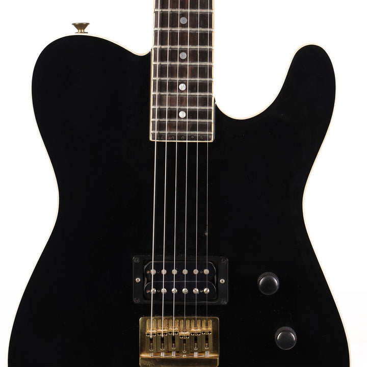 1983 Jackson Heaven Tele Black with White Binding