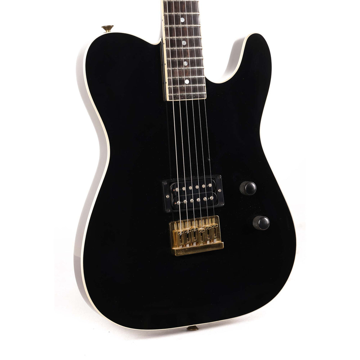 1983 Jackson "Heaven" Tele Black with White Binding — 5