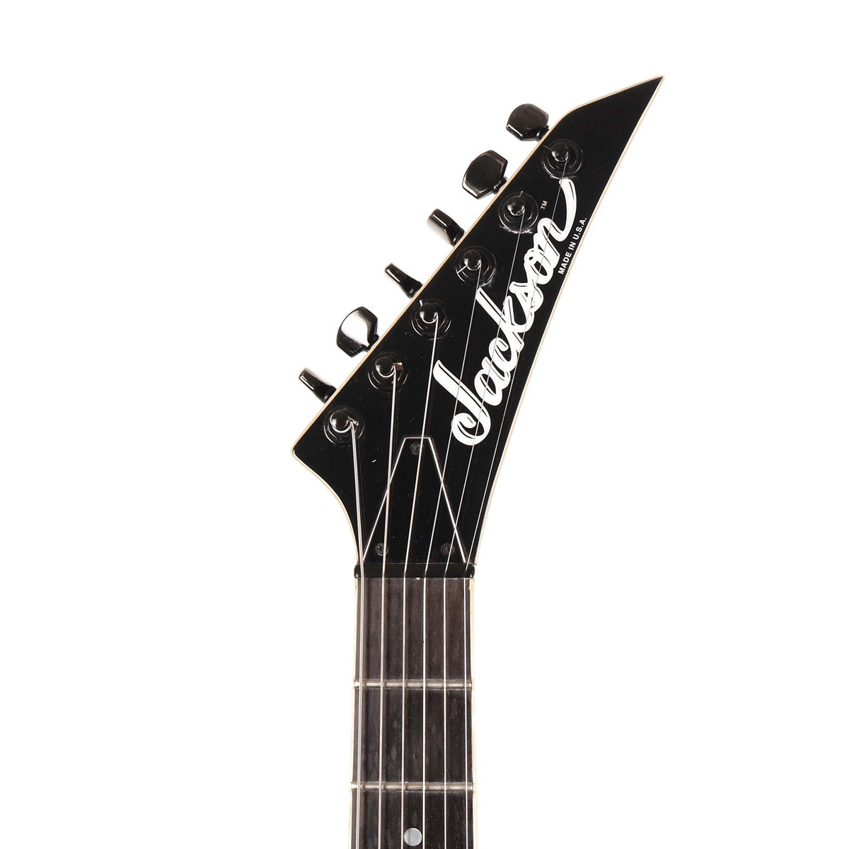 1983 Jackson "Heaven" Tele Black with White Binding — 7