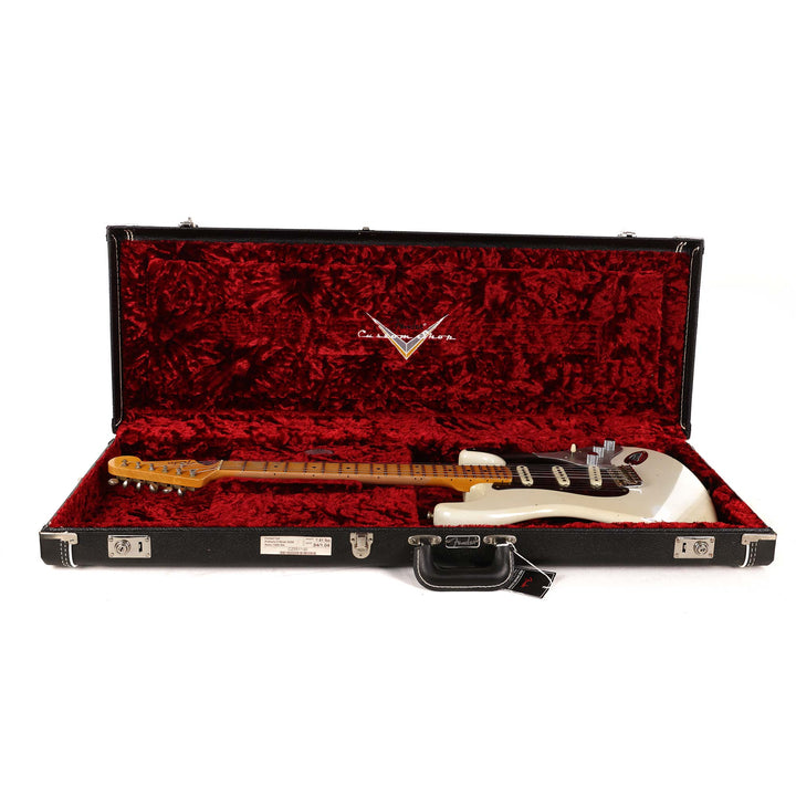 Fender Custom Shop Limited Poblano II Stratocaster Relic Aged Olympic White 2021