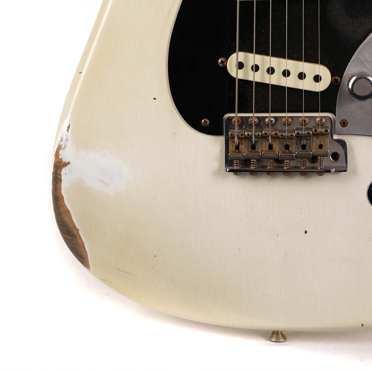 Fender Custom Shop Limited Poblano II Stratocaster Relic Aged Olympic White 2021 — 5
