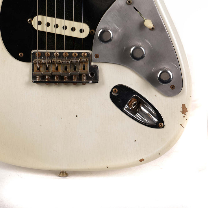 Fender Custom Shop Limited Poblano II Stratocaster Relic Aged Olympic White 2021