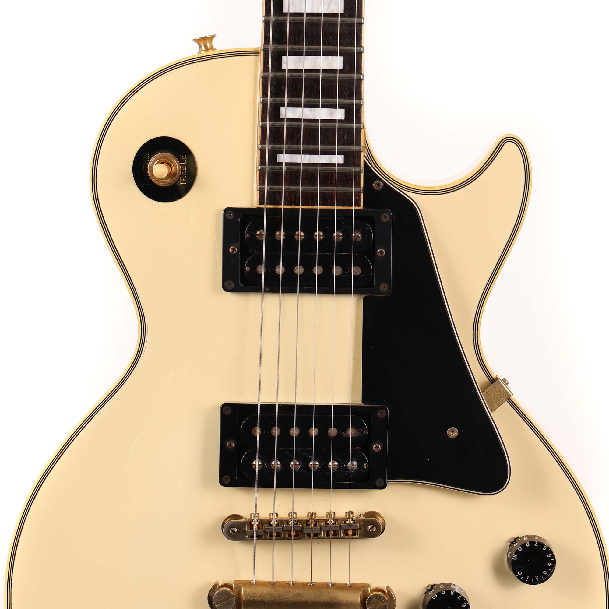 Orville Les Paul Custom White | The Music Zoo