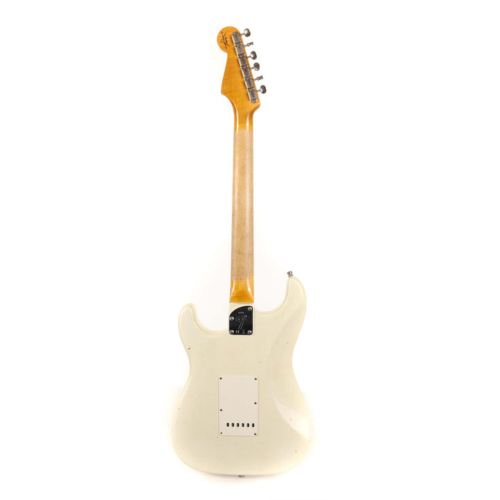 Fender Custom Shop Postmodern Stratocaster Electric Guitar Journeyman Relic Aged Olympic White