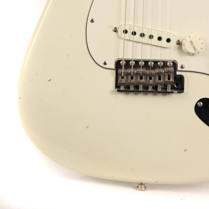 Fender Custom Shop Postmodern Stratocaster Electric Guitar Journeyman Relic Aged Olympic White