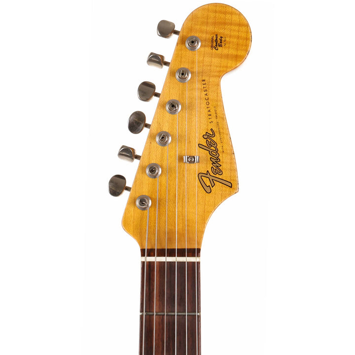 Fender Custom Shop Postmodern Stratocaster Electric Guitar Journeyman Relic Aged Olympic White