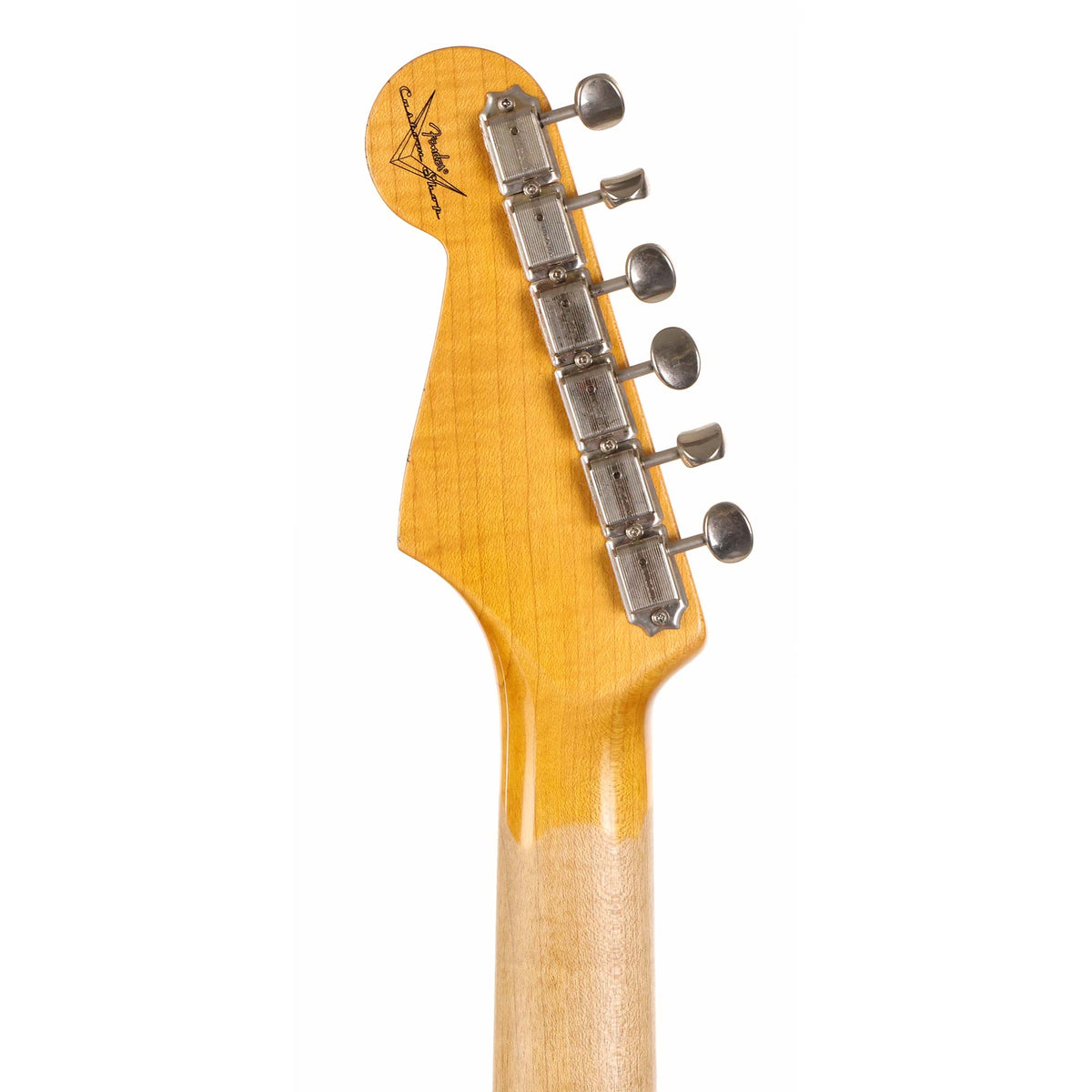 Fender Custom Shop Postmodern Stratocaster Electric Guitar Journeyman Relic Aged Olympic White — 9