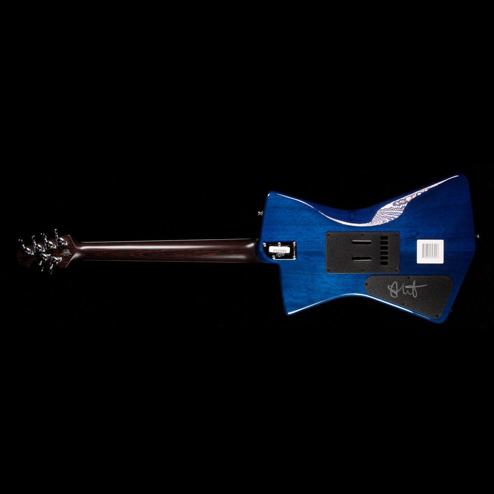 Ernie Ball Music Man Ball Family Reserve St. Vincent Signature Electric Guitar Transparent Blue — 3