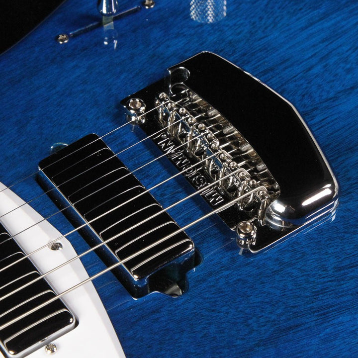 Ernie Ball Music Man Ball Family Reserve St. Vincent Signature Electric Guitar Transparent Blue