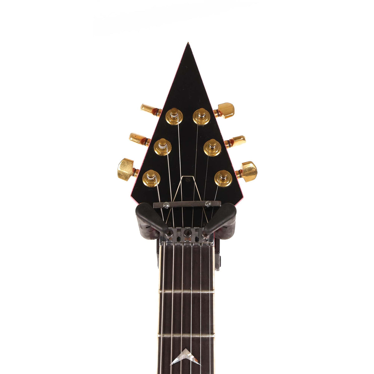 1980 Charvel Vic Vergat Pointy V Pink and Black — 9