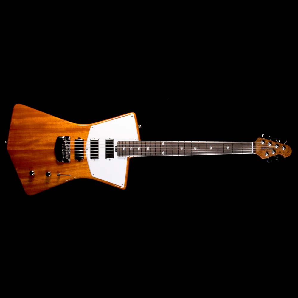 Ernie Ball Music Man Ball Family Reserve St. Vincent Signature Electric Guitar Light Trans Gold — 2