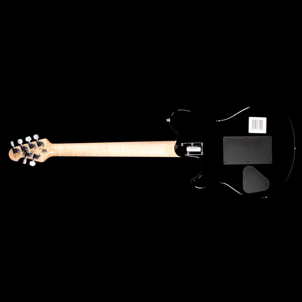 Ernie Ball Music Man Axis Quilt Top Electric Guitar Trans Gold — 3