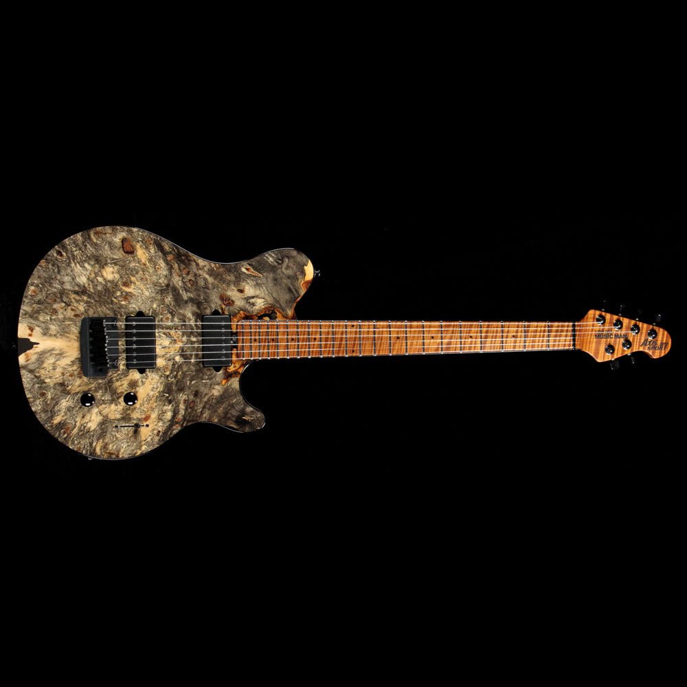 Ernie Ball Music Man Axis Super Sport BFR Buckeye Burl — 2