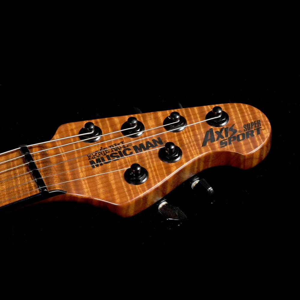 Ernie Ball Music Man Axis Super Sport BFR Buckeye Burl — 3