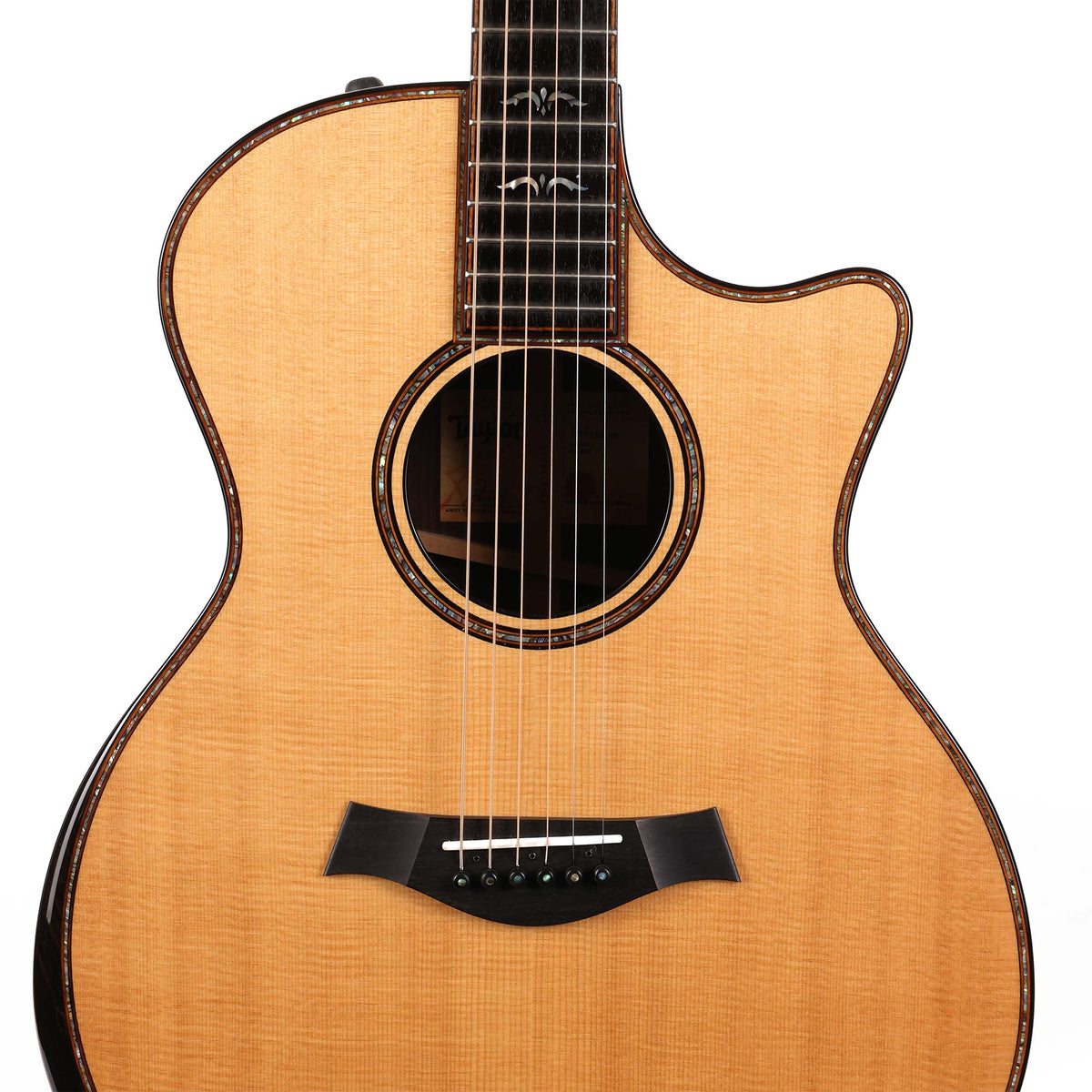 Taylor 914ce Grand Auditorium Acoustic-Electric Natural 2020 — 4