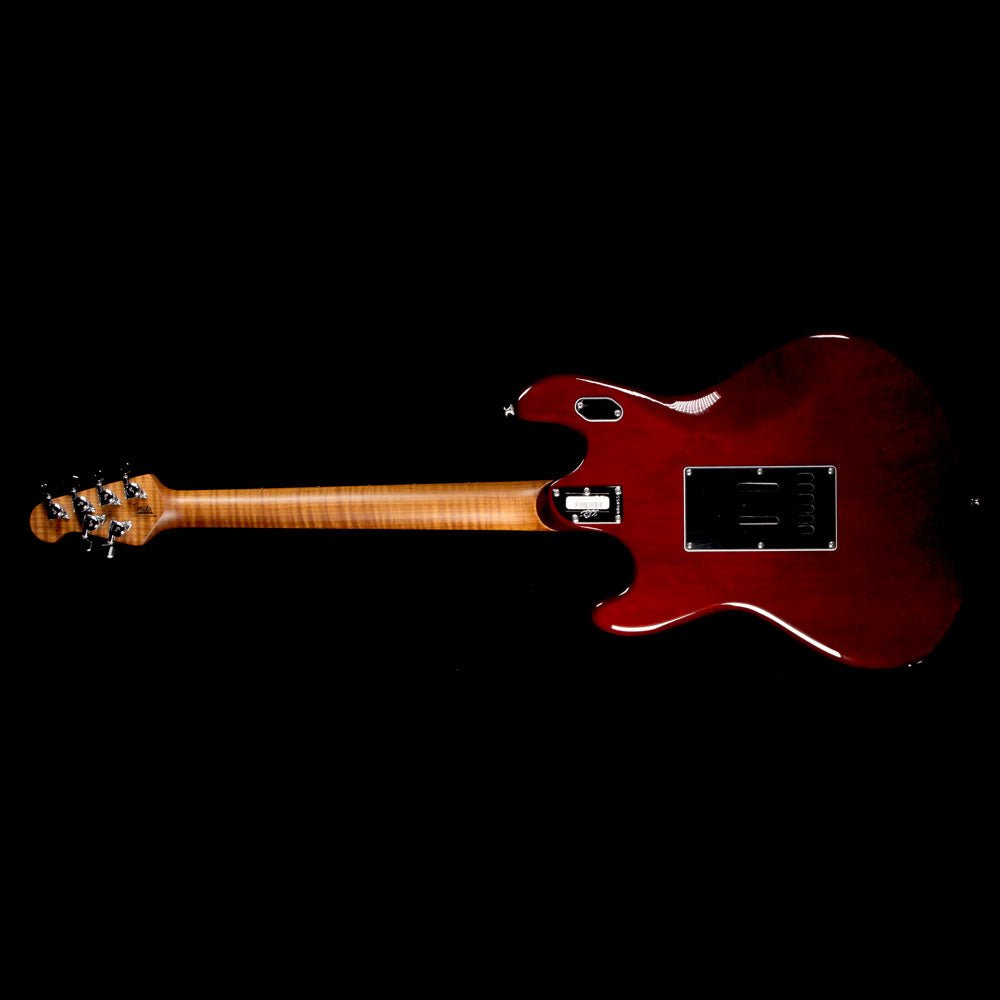 Ernie Ball Music Man Ball Family Reserve StingRay Electric Guitar Transparent Walnut — 3