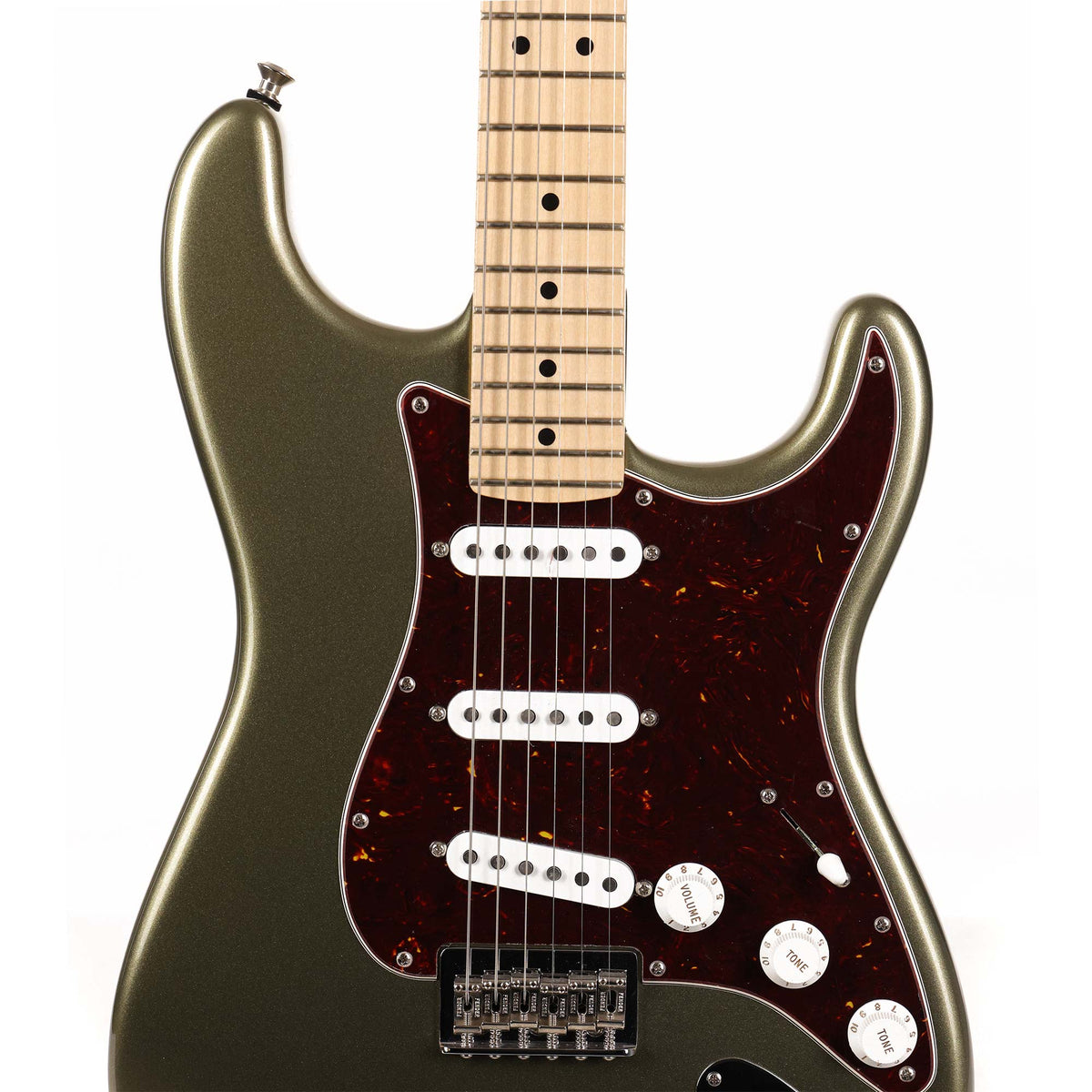 Fender Mod Shop Stratocaster Hardtail Jade Pearl Metallic 2022 — 4