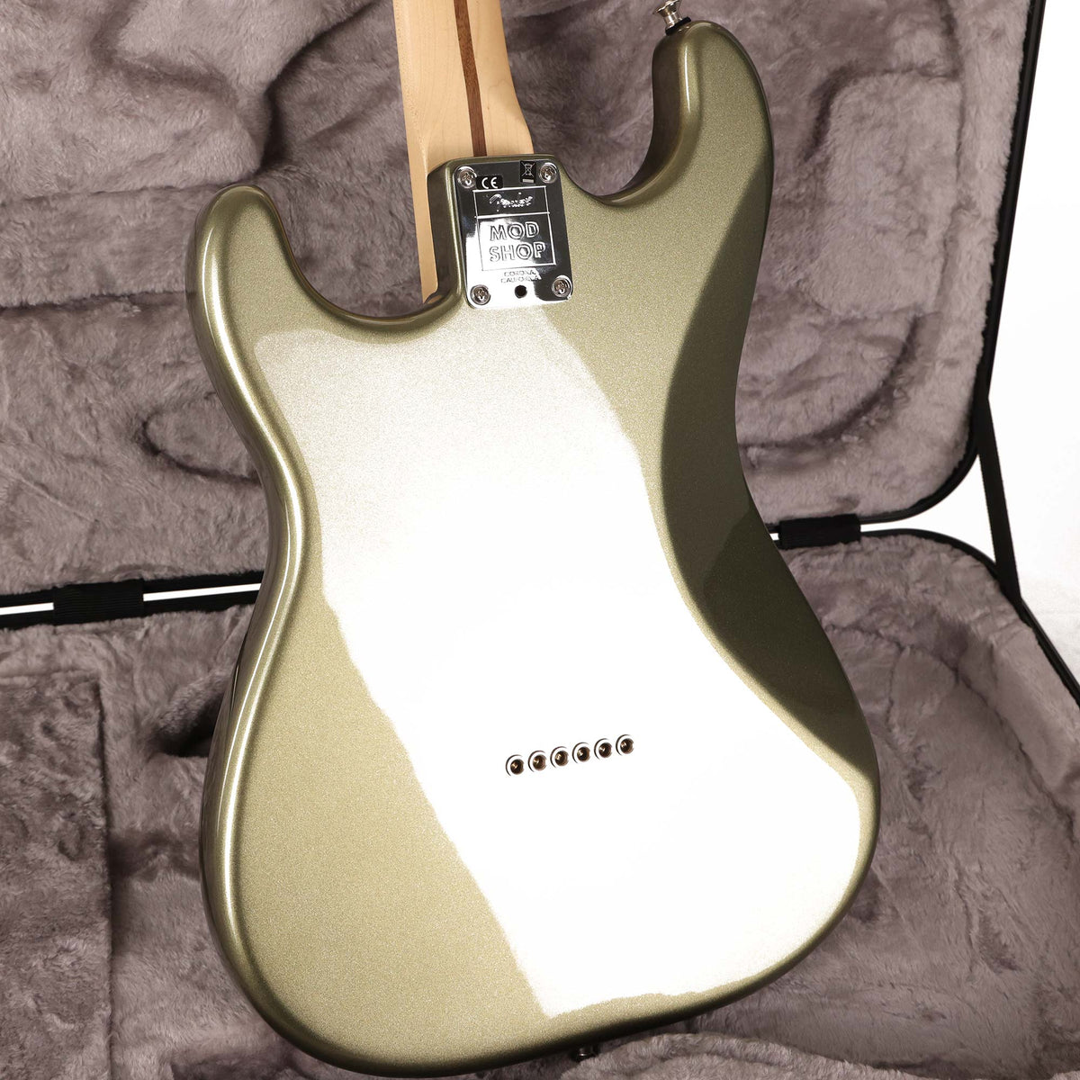 Fender Mod Shop Stratocaster Hardtail Jade Pearl Metallic 2022 — 7
