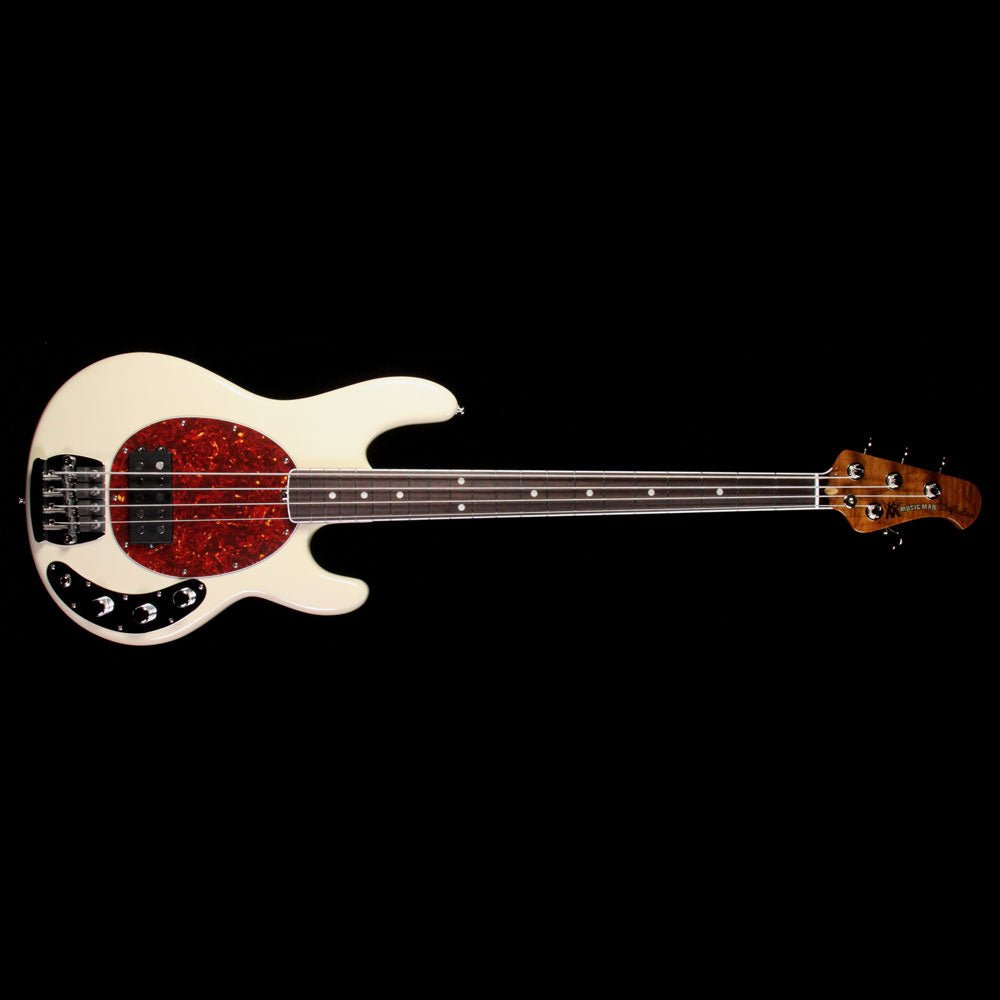 Ernie Ball Music Man 40th Anniversary StingRay Old Smoothie Electric Bass Trans Buttercream — 2