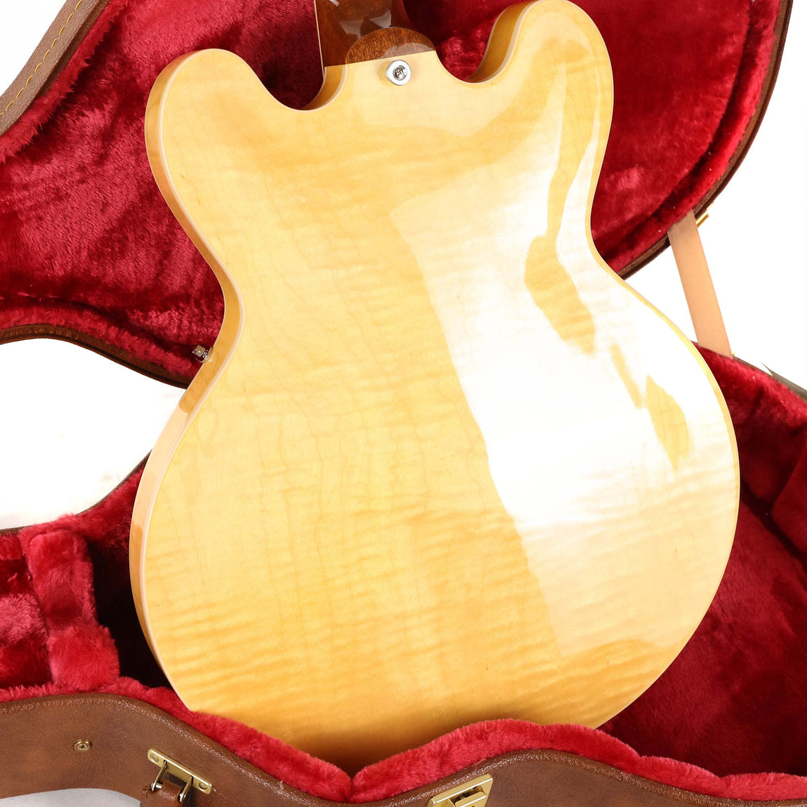 Gibson ES-335 Figured Antique Natural 2023 | The Music Zoo