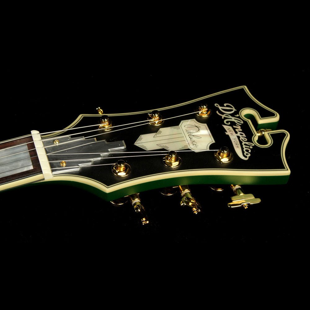 D'Angelico Prototype Deluxe SS Electric Guitar Matte Green — 4