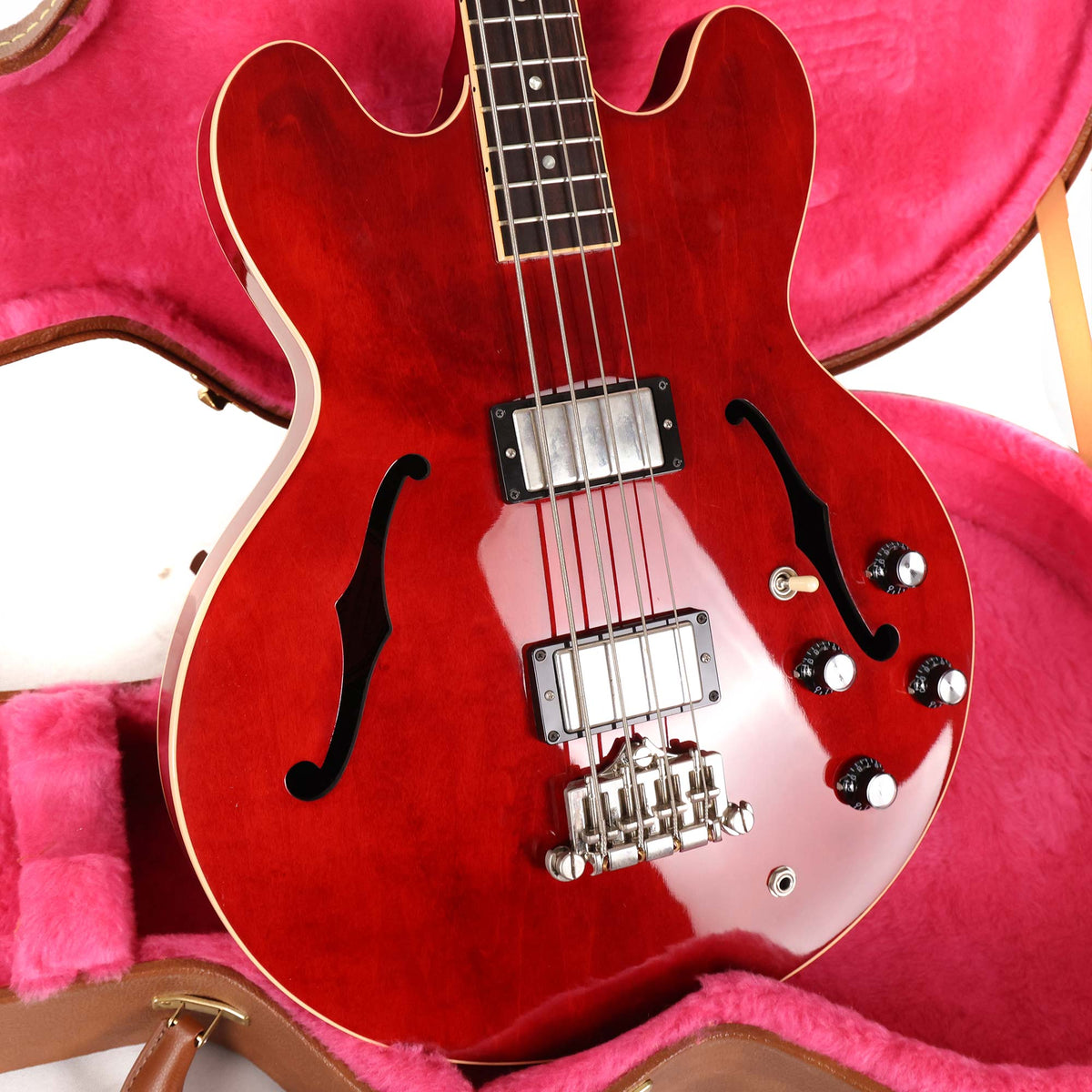 Gibson ES-335 Bass Vintage Faded Cherry 2013 — 6