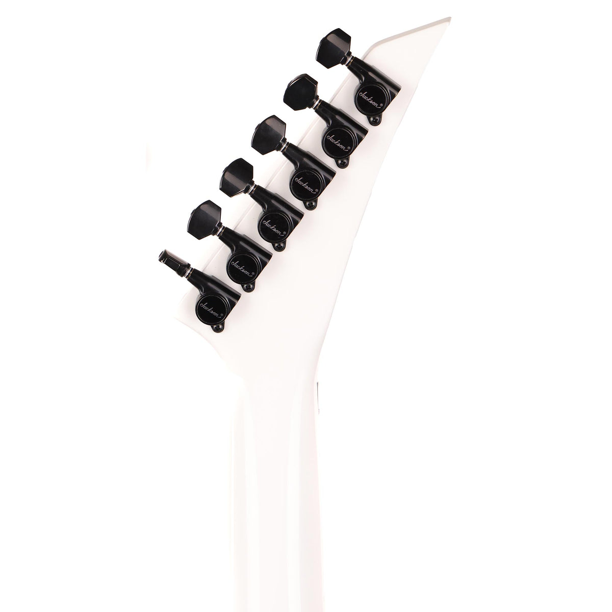 Jackson Custom Shop Reverse Headstock Soloist Snow White — 5