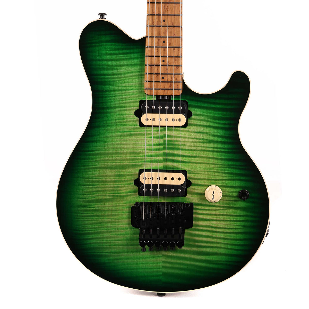 Ernie Ball Music Man Axis Matcha Flame 2024 — 1