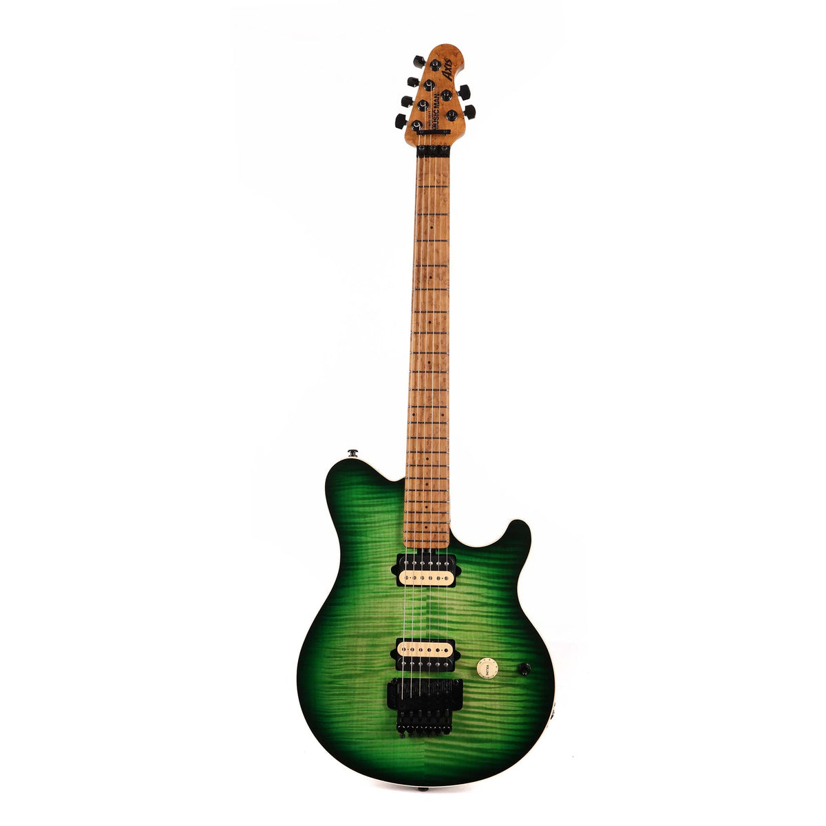 Ernie Ball Music Man Axis Matcha Flame 2024 — 2