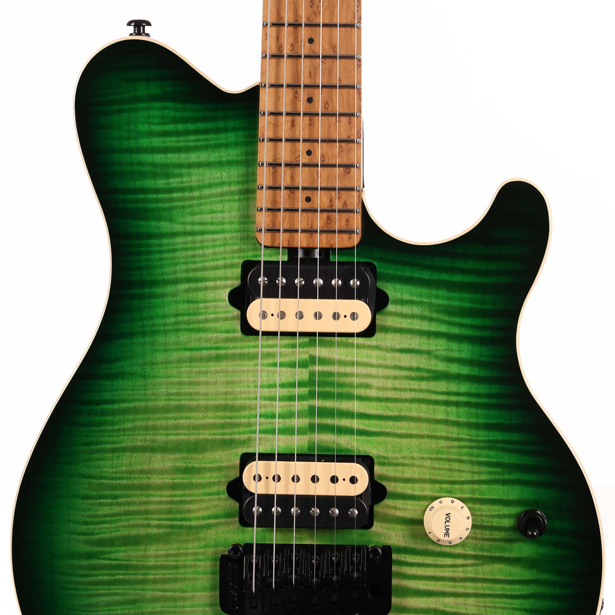 Ernie Ball Music Man Axis Matcha Flame 2024 — 4