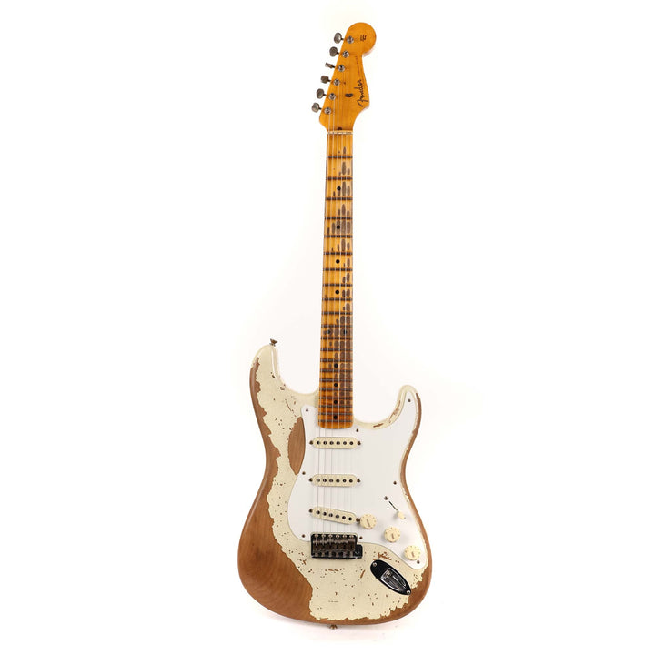 Fender Custom Shop Limited Edition 1956 Stratocaster Super Heavy Relic Aged India Ivory 2023